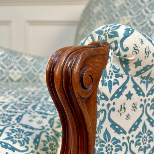 HOWARD SONS BRIDGEWATER ARMCHAIR - ADDITIONAL PHOTO 3