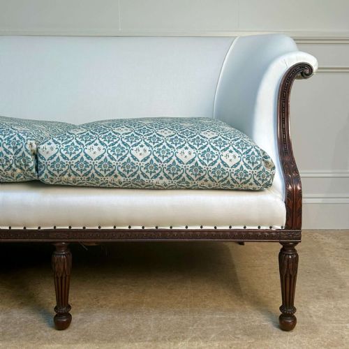 EDWARDIAN HOWARD SONS COUNTRY HOUSE SOFA - ADDITIONAL PHOTO 1