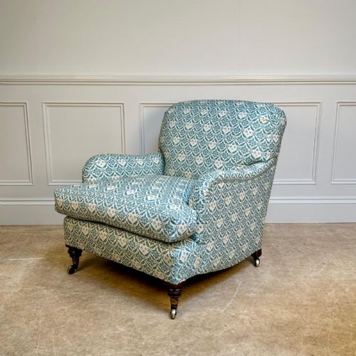 HOWARD SONS BRIDGEWATER ARMCHAIR - ADDITIONAL PHOTO 4