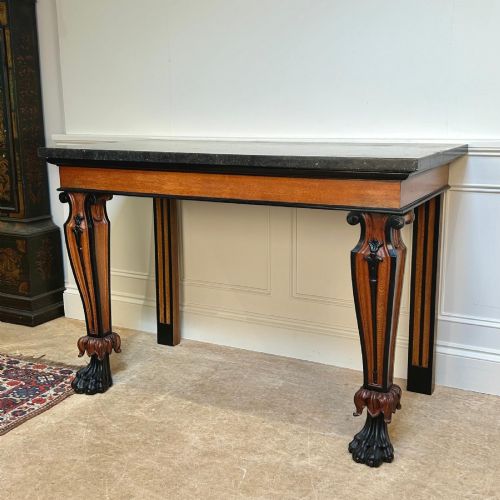 Bold Country House Regency Oak Console / Serving Table