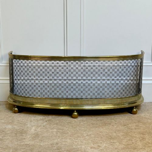 Regency Brass & Steel Fireside Fender