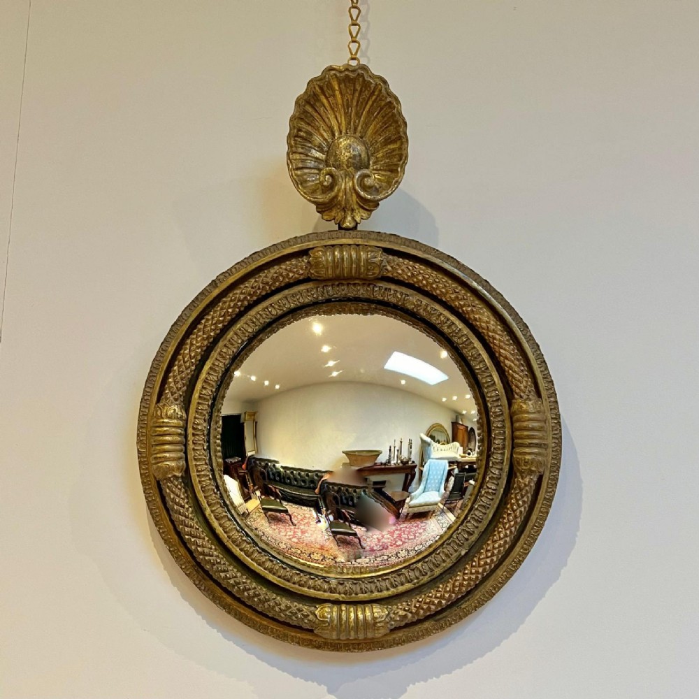 Irish Regency Convex Mirror