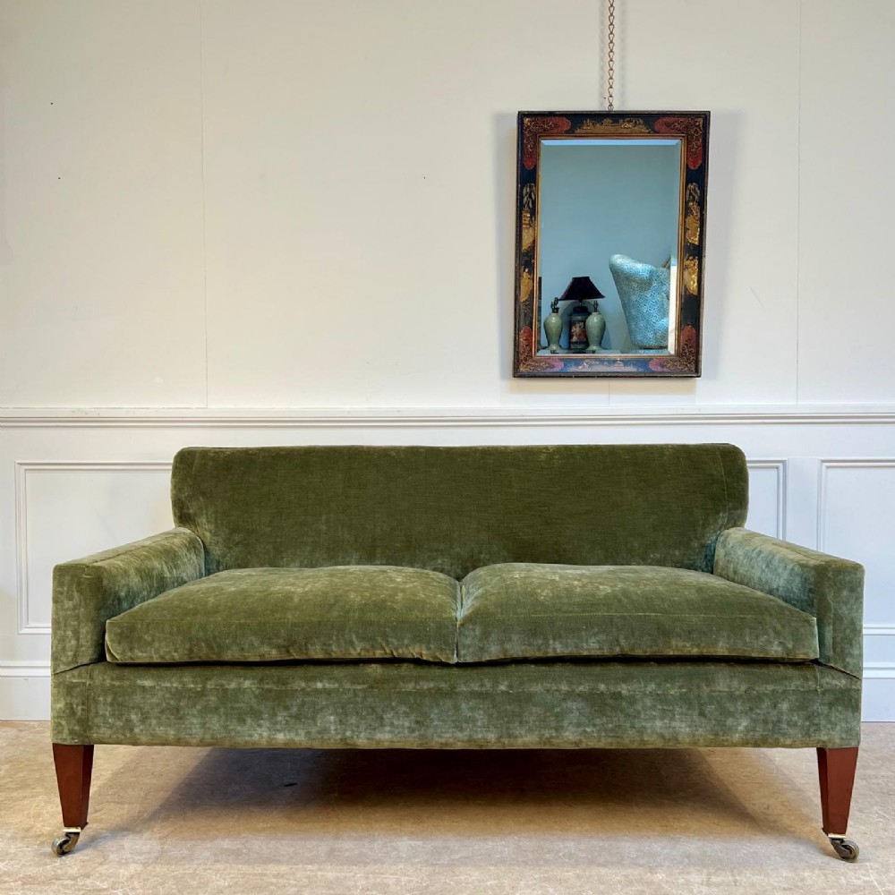 Stylish Edwardian Mahogany Sofa