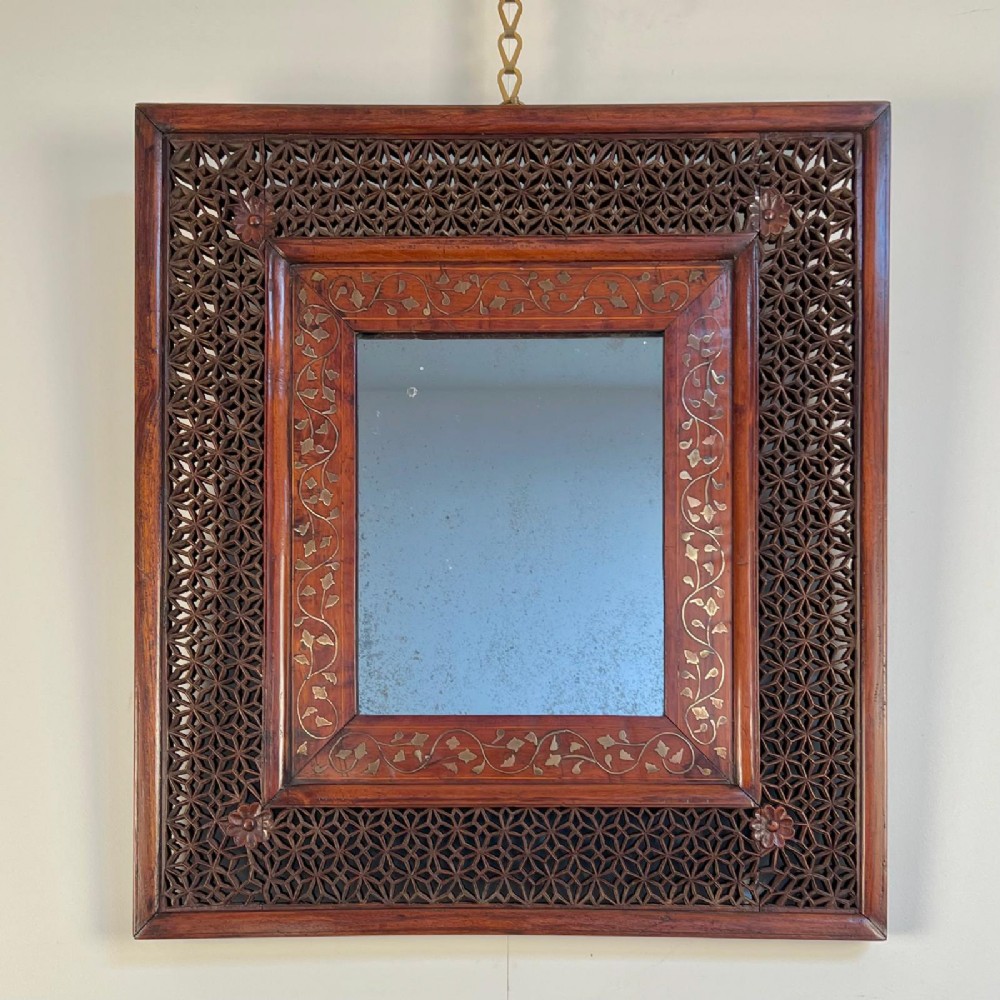 Beautiful Inlaid Hoshiarpur Mirror