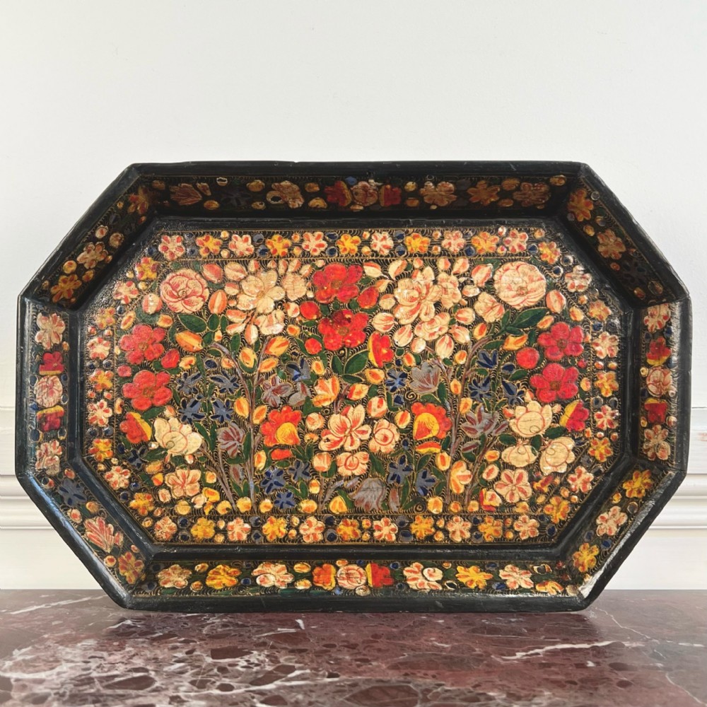 19th C Kashmiri Tray