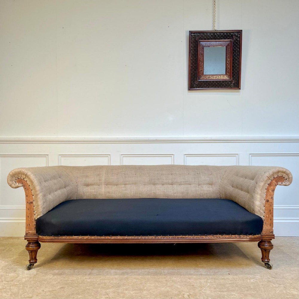 19th C Holland & Sons Country House Sofa