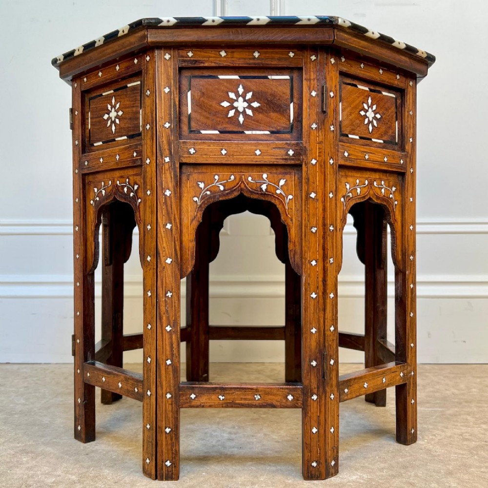 Superb 19th C Hoshiarpur Table
