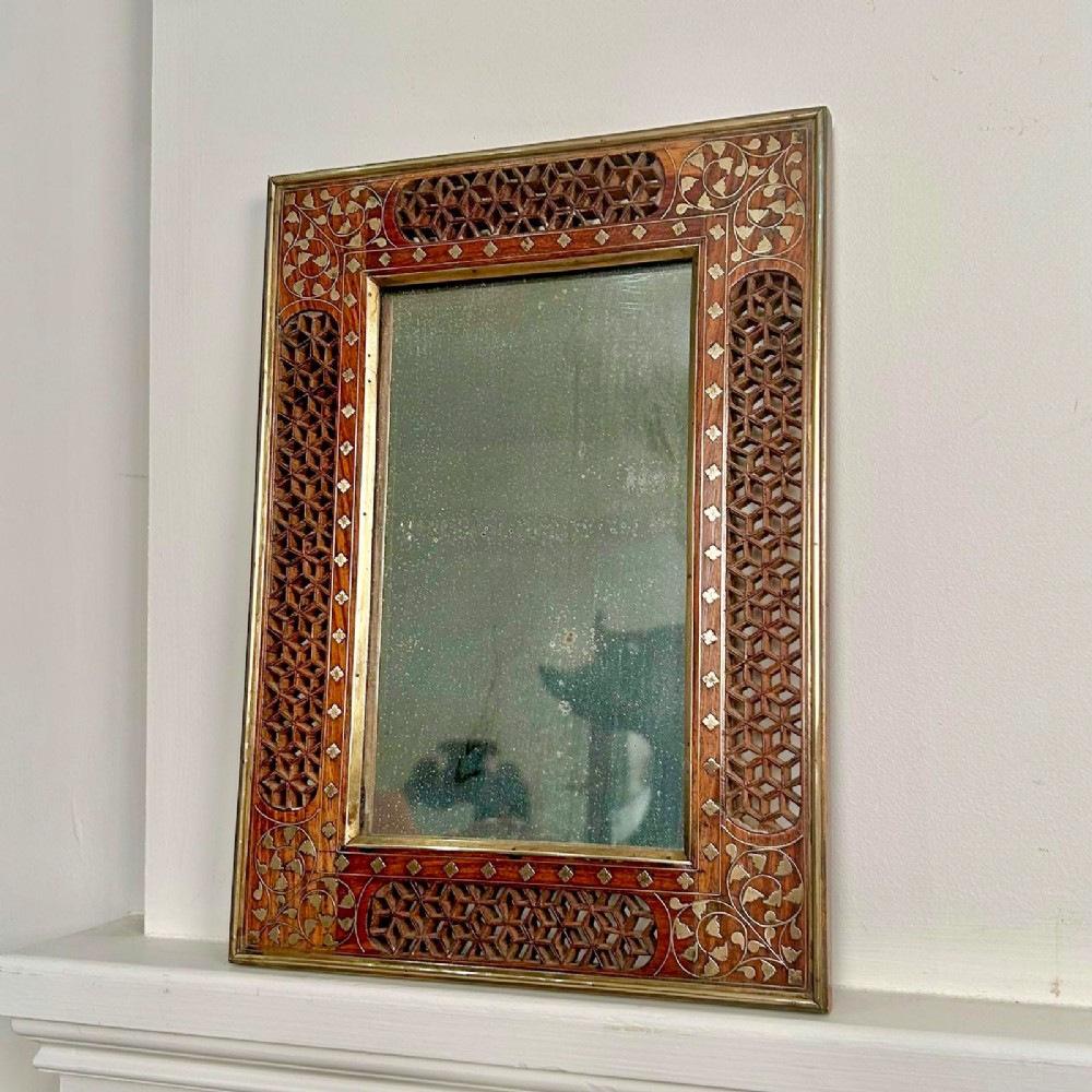 
Small 19th C Hoshiarpur Mirror