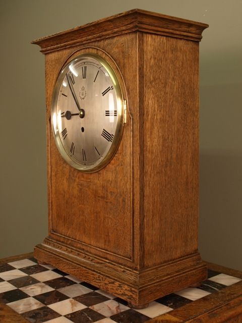 fig 1. A Rare & Large RAF Officers Mess Bracket Clock