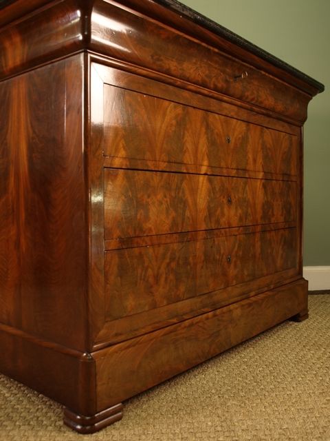 fig 2. 19th Century French Mahogany Commode Chest