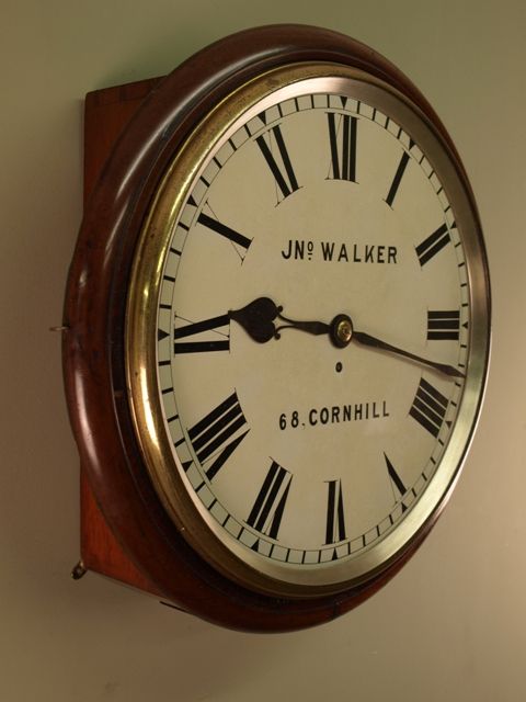 fig 2. Large Victorian English Dial Clock
