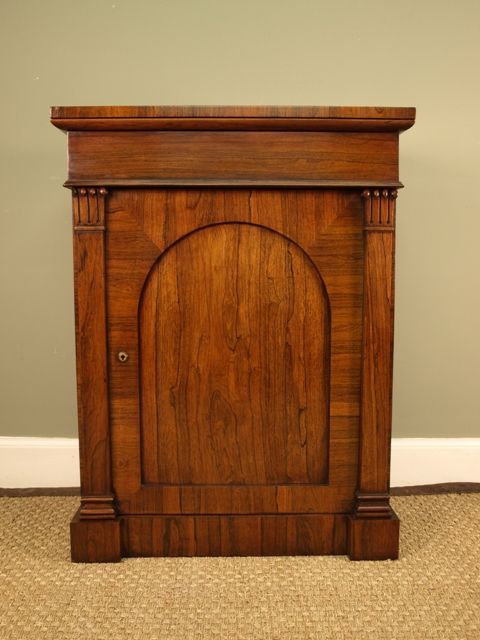 A Victorian Rosewood Dwarf Cabinet