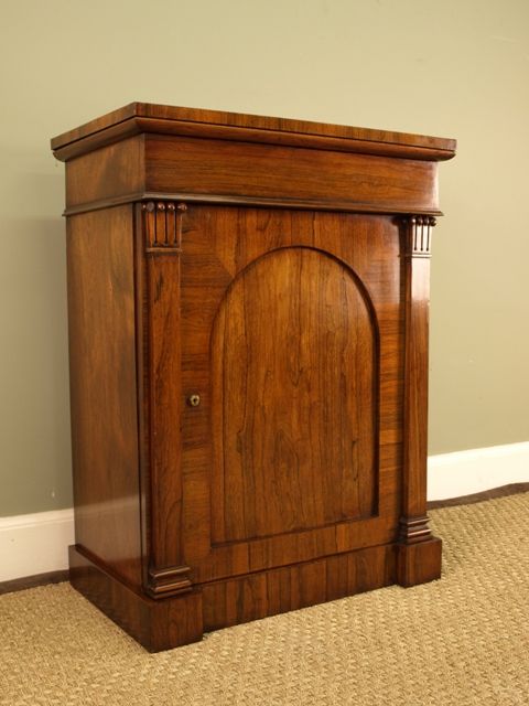 fig 1. A Victorian Rosewood Dwarf Cabinet
