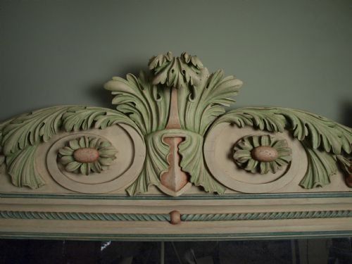 fig 1. William IV Large Overmantel Mirror


