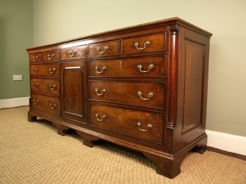 fig 1. Georgian Oak Lancashire Dresser Base