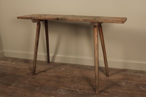 19th C. Primitive Pine Table