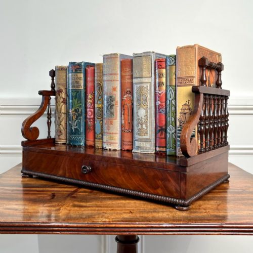 Regency Gillows Mahogany Book Carrier