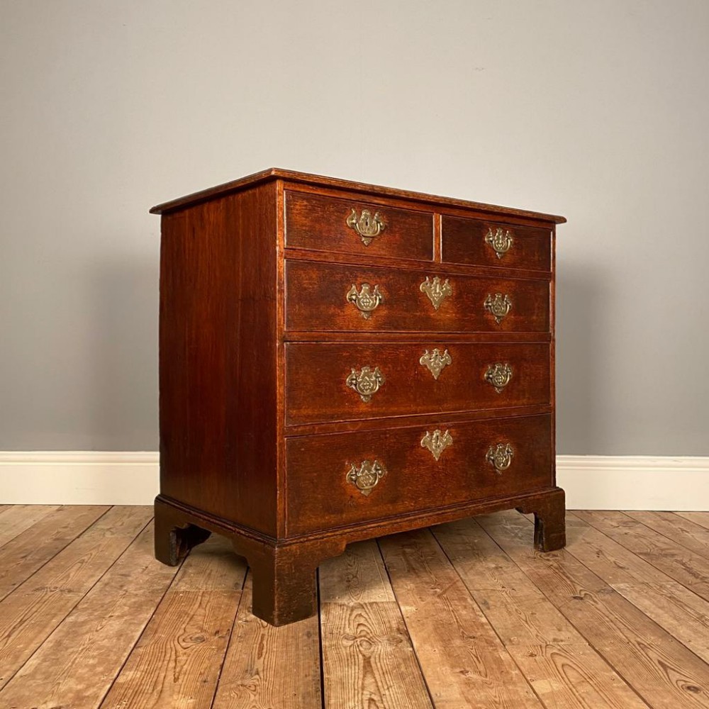 Small 18th Century Oak Chest of Drawers