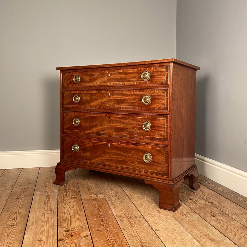 George III Mahogany Chest of Drawers View V