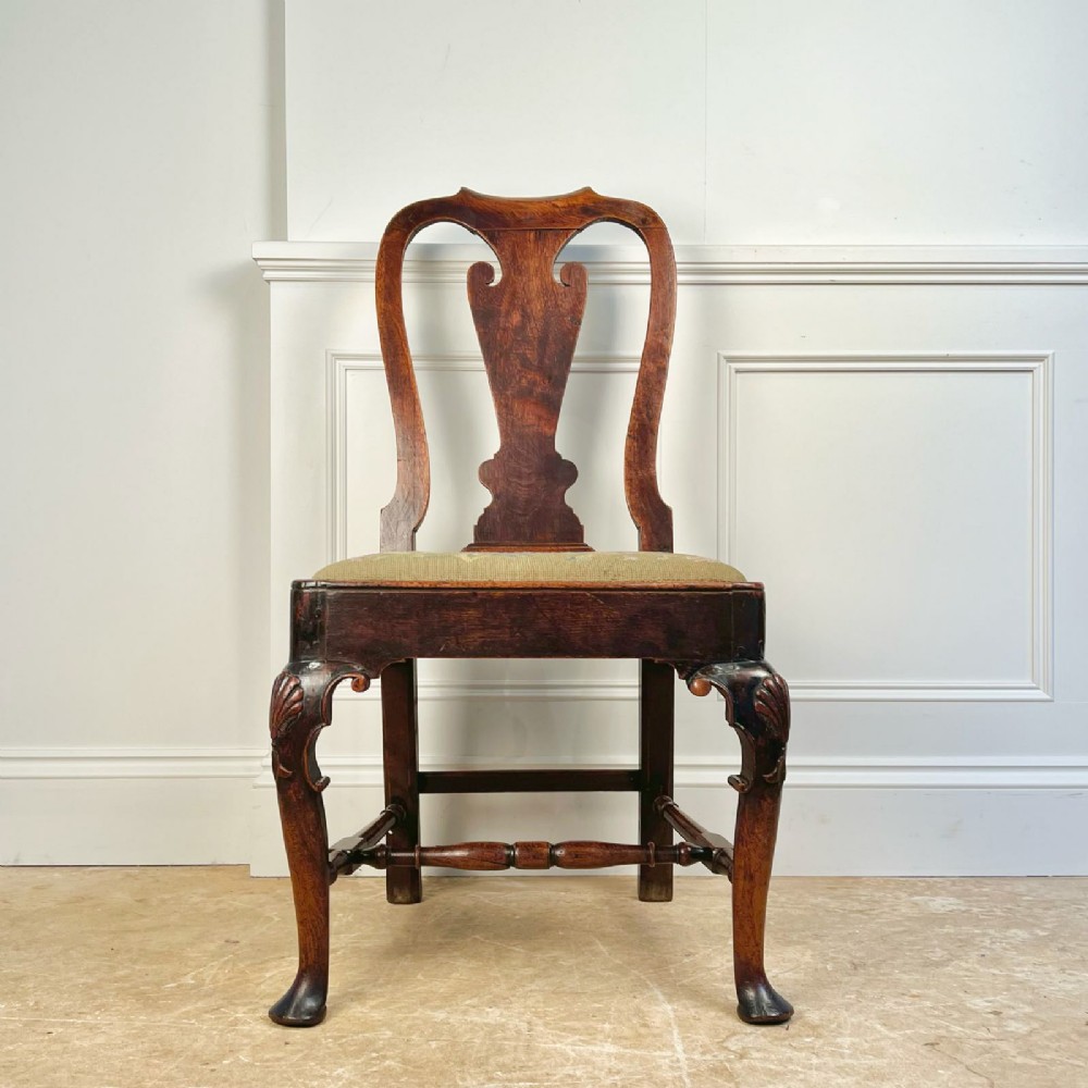 Untouched George I Walnut Side Chair