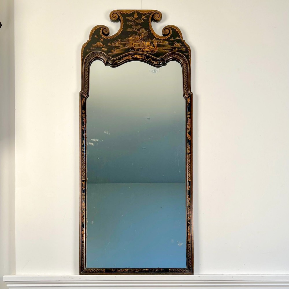 An Edwardian Chinoisierie Mirror in George I Style
