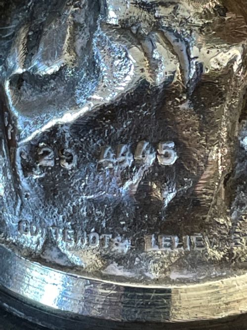 A SILVERED BRONZE FINNIGANS ICARUS CAR MASCOT C 1925 - ADDITIONAL PHOTO 5