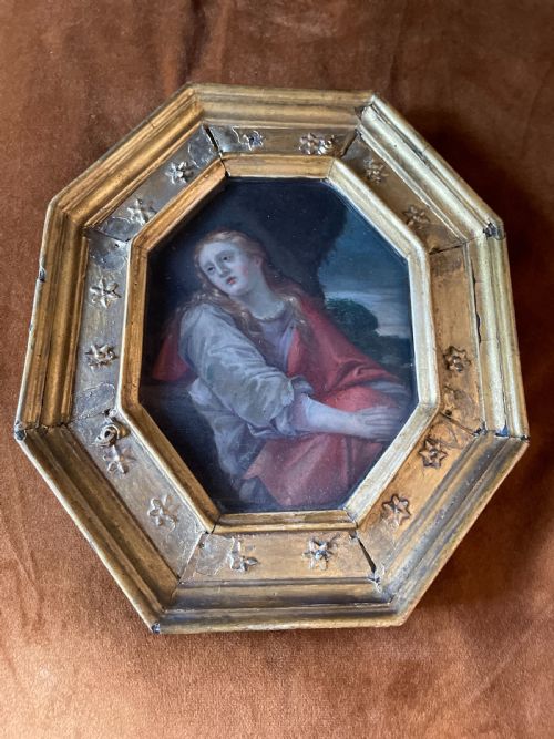 marcantonio franceschini 16481729 mary magdalene - CATEGORY: ANTIQUE ART - DATED 17TH CENTURY