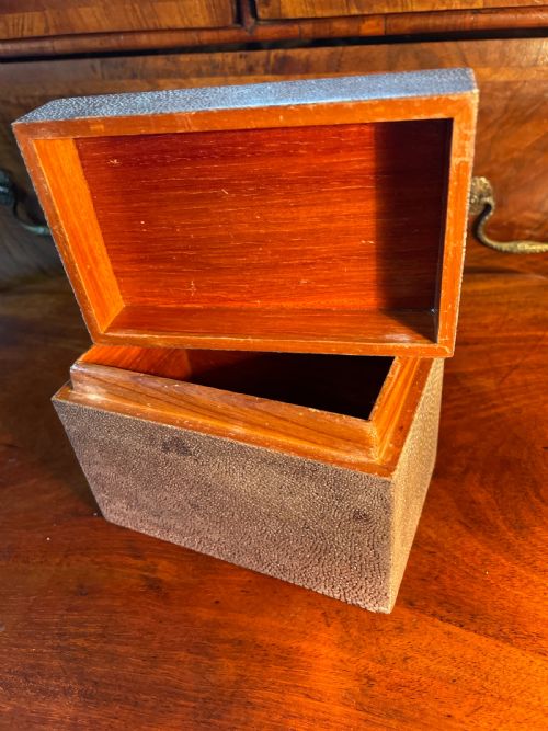 1920S SHAGREEN BOX - ADDITIONAL PHOTO 5