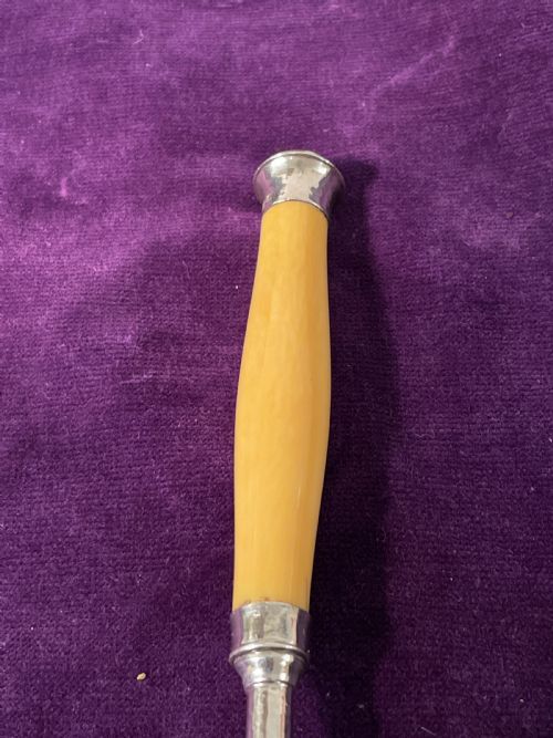 A GUILD OF HANDICRAFTS SILVER LADLE HALLMARKED 1905 - ADDITIONAL PHOTO 5