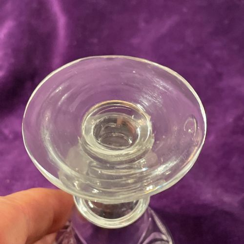A SMALL JACOBITE WINE GLASS 18TH CENTURY - ADDITIONAL PHOTO 7