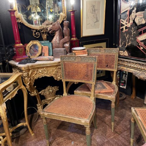 SET OF SIX LATE 18THC ITALIAN CHAIRS - ADDITIONAL PHOTO 6