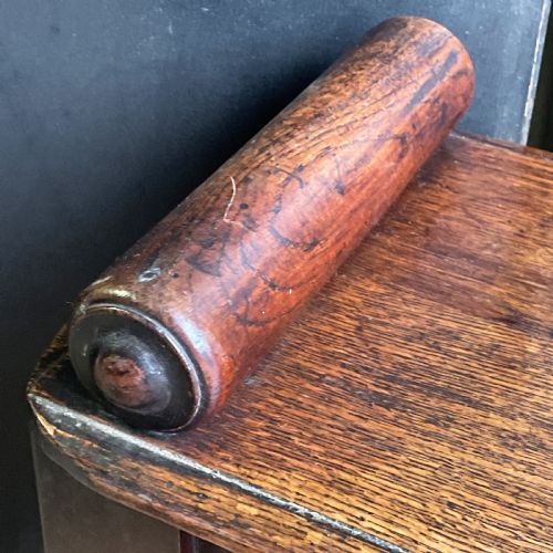 A MID 19TH CENTURY ENGLISH OAK WINDOW SEAT - ADDITIONAL PHOTO 3
