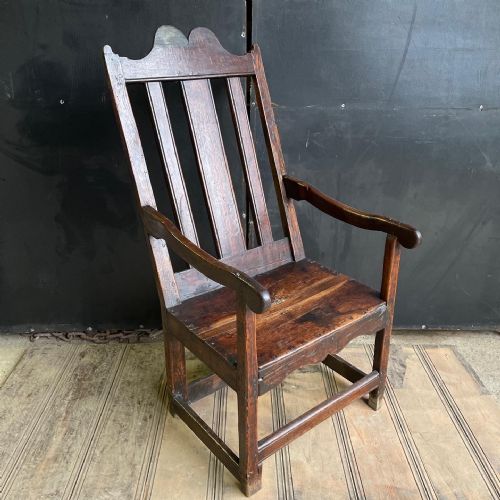 LATE 17TH CENTURY OAK ARMCHAIR - ADDITIONAL PHOTO 1
