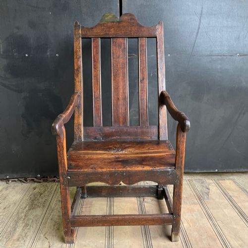 LATE 17TH CENTURY OAK ARMCHAIR - ADDITIONAL PHOTO 8