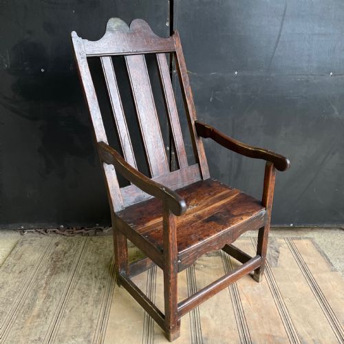 LATE 17TH CENTURY OAK ARMCHAIR - ADDITIONAL PHOTO 9