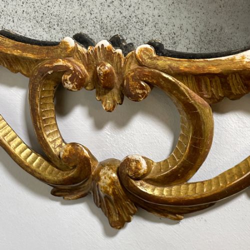GEORGE III CARVED GILTWOOD CHIPPENDALE PERIOD MIRROR - ADDITIONAL PHOTO 6
