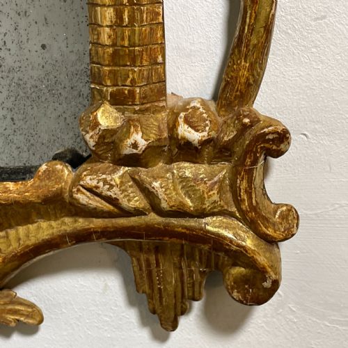 GEORGE III CARVED GILTWOOD CHIPPENDALE PERIOD MIRROR - ADDITIONAL PHOTO 12