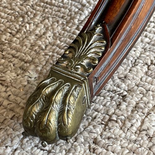 SUPERB REGENCY FLAME MAHOGANY SOFA TABLE C1810 - ADDITIONAL PHOTO 18