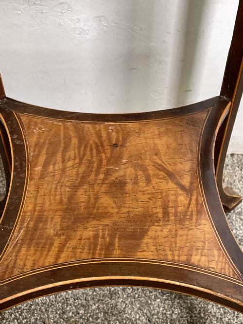 EARLY 19TH SATINWOOD INLAID WORK TABLE - ADDITIONAL PHOTO 5