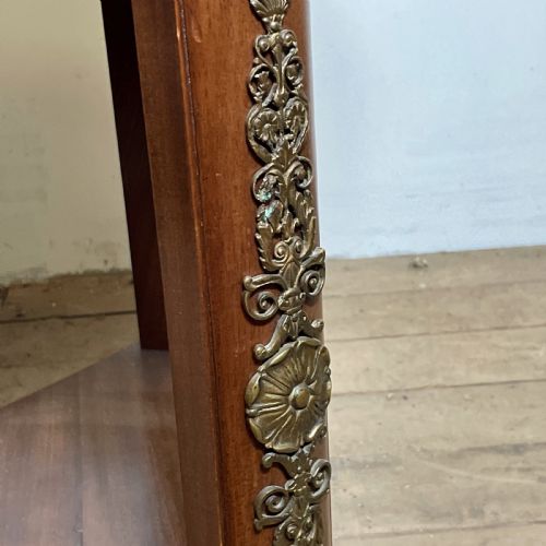 FRENCH EMPIRE STYLE MAHOGANY GUERIDON CENTRE TABLE CIRCA 1900 - ADDITIONAL PHOTO 5