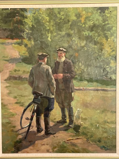 OIL ON CANVAS ALEXEI BORODIN 19152004 19152004TALK VOLGOGRAD76 X 60ALEXEI BORODIN19152004 - ADDITIONAL PHOTO 2