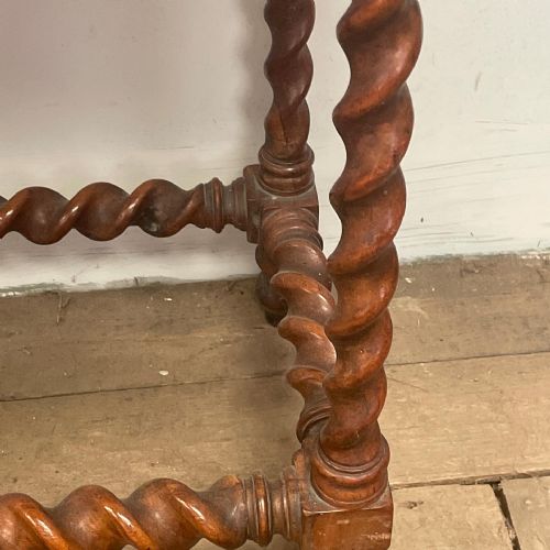 EARLY 18TH C WALNUT CABINET ON STAND - ADDITIONAL PHOTO 1