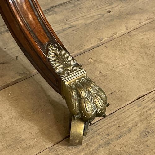 SUPERB REGENCY FLAME MAHOGANY SOFA TABLE C1810 - ADDITIONAL PHOTO 11