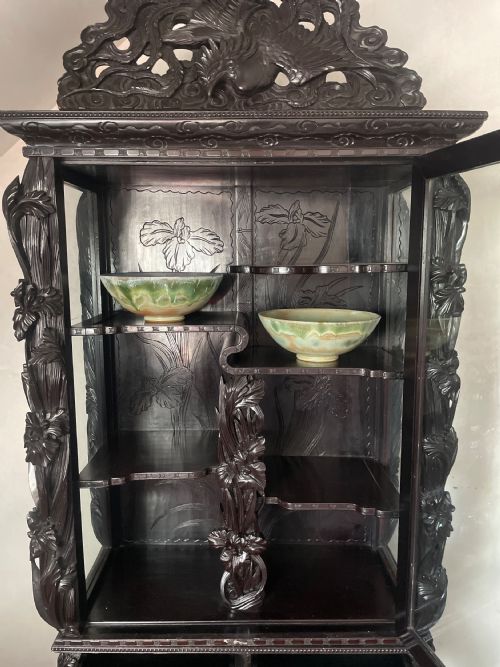 JAPANESE MEIJI PERIOD DISPLAY CABINET C1900 - ADDITIONAL PHOTO 3