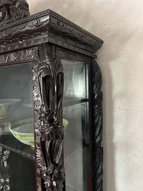 JAPANESE MEIJI PERIOD DISPLAY CABINET C1900 - ADDITIONAL PHOTO 7