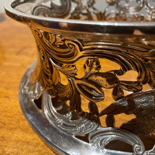 A WONDERFUL GEORGE III IRISH SILVER DISH RING DUBLIN - ADDITIONAL PHOTO 10