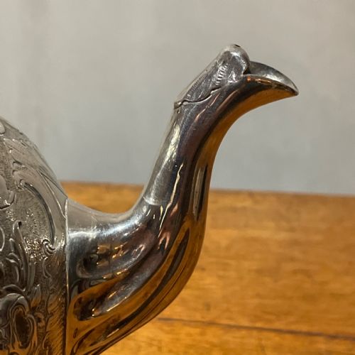 GEORGE III SILVER TEA POT LONDON 1797 WILLIAM THEOBOLDS - ADDITIONAL PHOTO 3