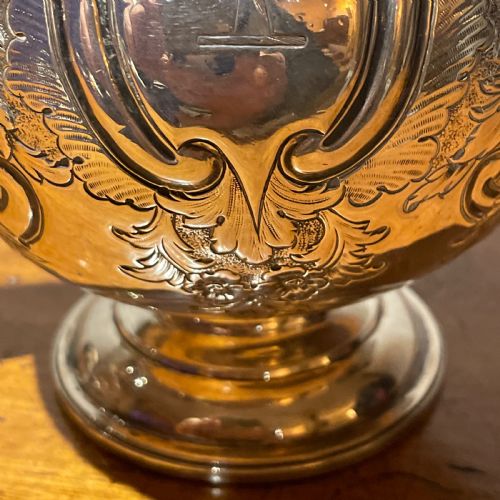 GEORGE III SILVER TEA POT LONDON 1797 WILLIAM THEOBOLDS - ADDITIONAL PHOTO 10