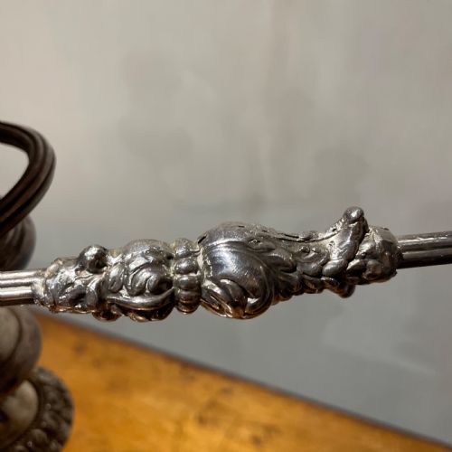 A FINE LARGE REGENCY THREE LIGHT OLD SHEFFIELD PLATE CANDELABRA - ADDITIONAL PHOTO 10
