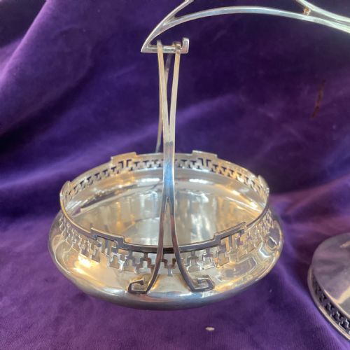 ANTIQUE STERLING SILVER CENTREPIECE WALKER HALL SHEFFIELD1923 - ADDITIONAL PHOTO 10